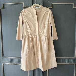 Tuckernuck Camel-color Shirt Dress